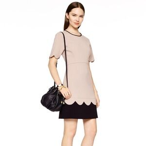 Excellent Condition Kate Spade Scallop A-Line Dress Sz. 8